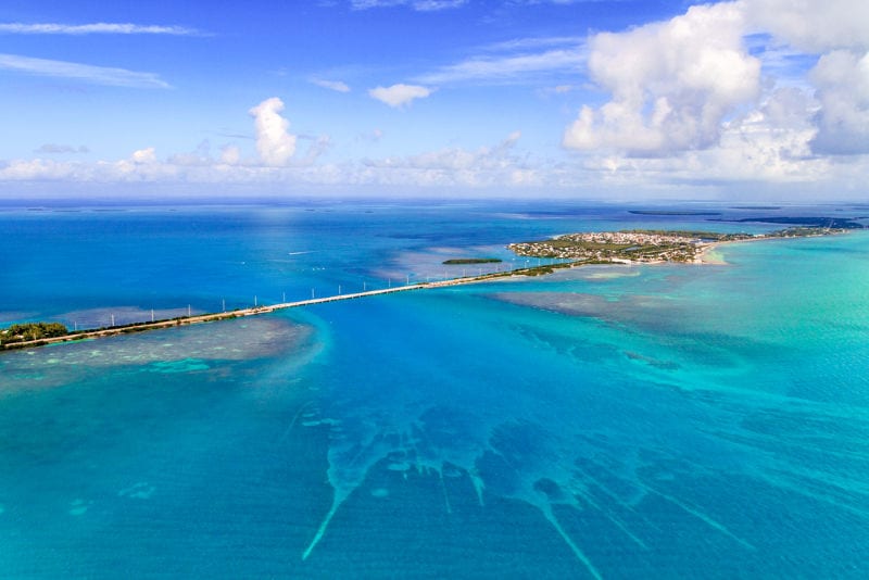 Florida Keys Aerial View.