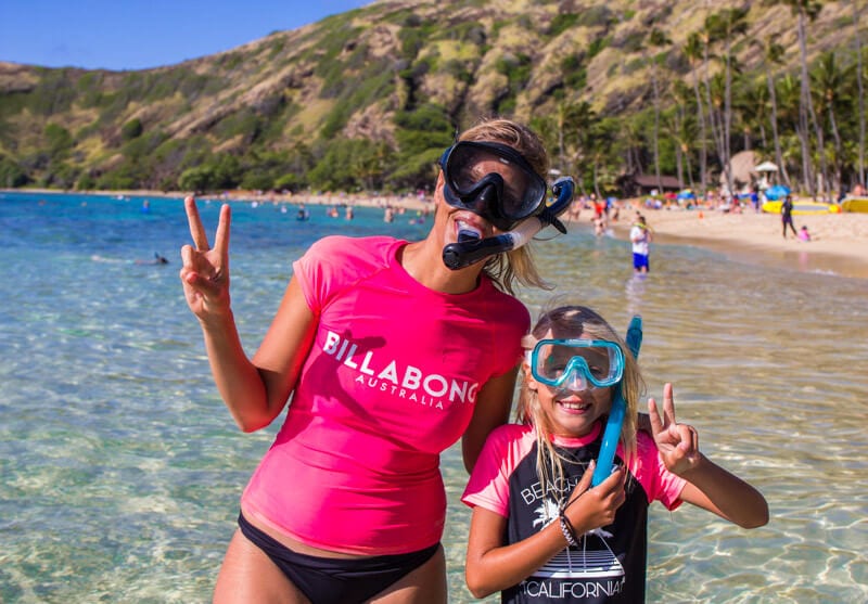 Snorkeling at Hanauma Bay