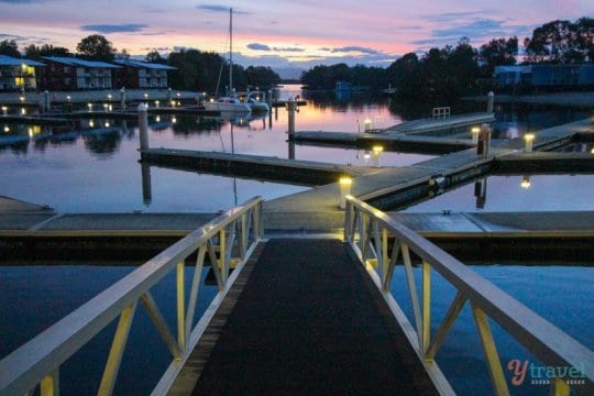 walkways over water