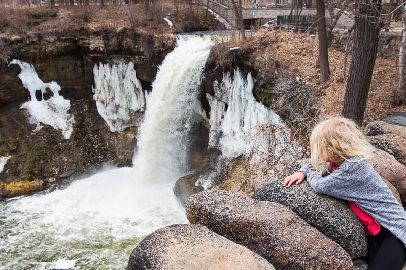 Minnehaha Falls, Minneaplois