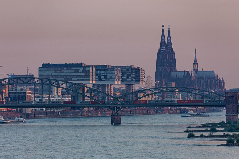 Rhine river cruise cologne