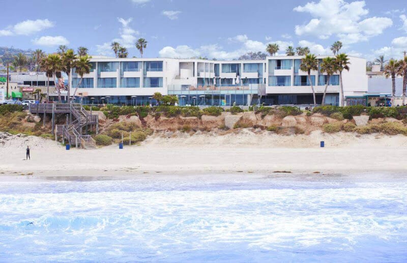 hotel on the beach