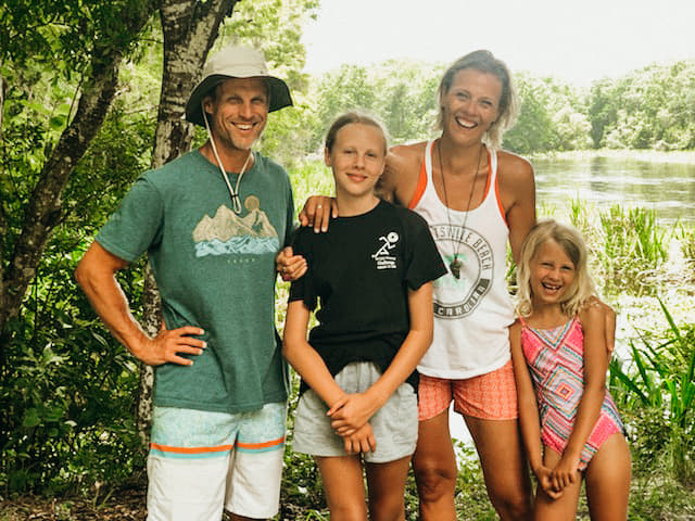 A group of people posing for a photo