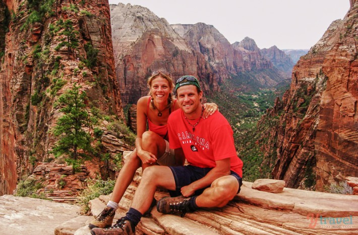 hiking zion national park utah